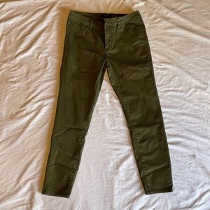Curve Appeal Green Minimalist Jeggings